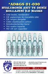 GSG-01-030 – Hyaluronik Asit ve Kollajenli Maske