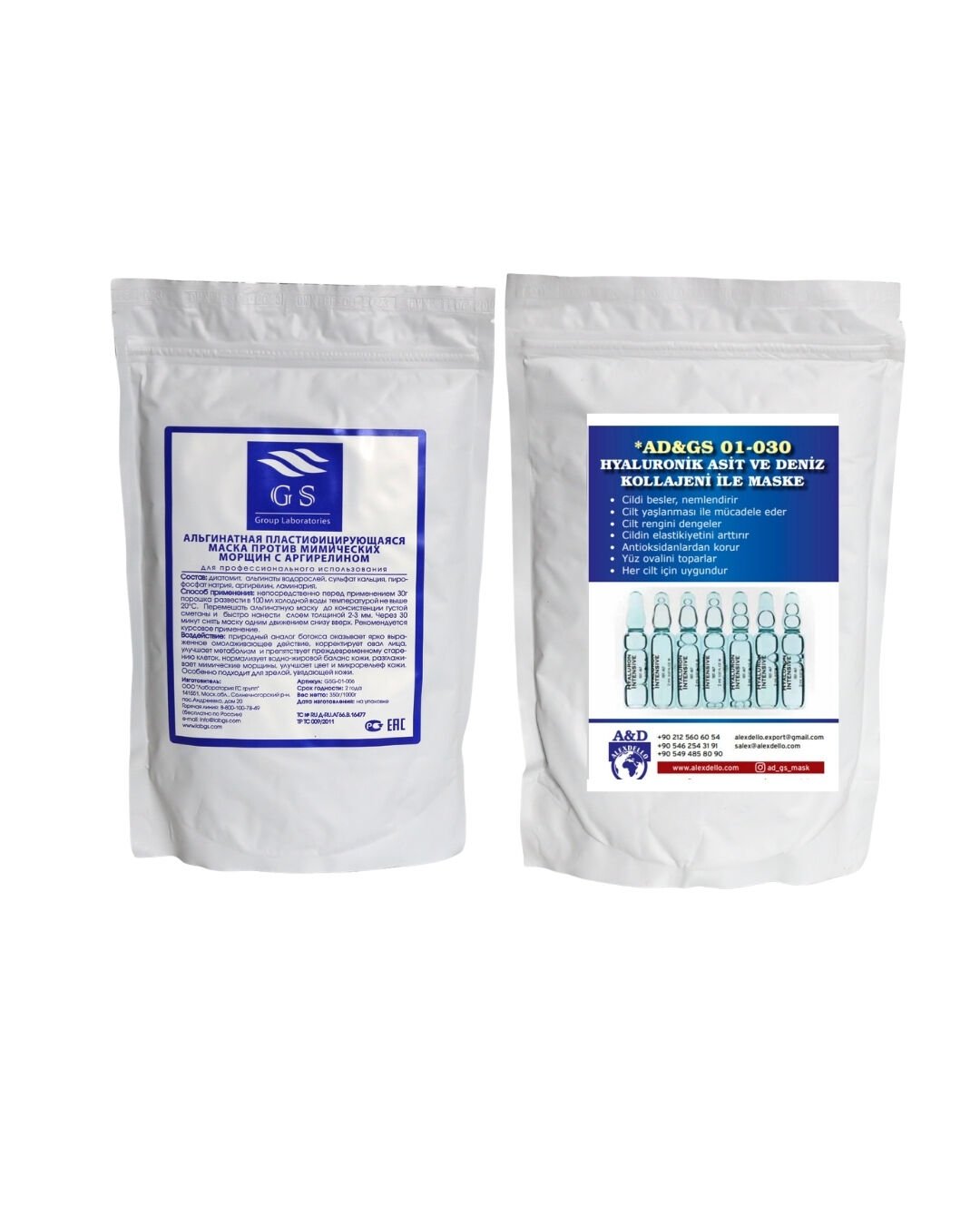 GSG-01-030 – Hyaluronik Asit ve Kollajenli Maske 350 gr