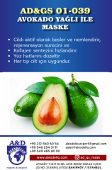 GSG-01-039 – Avokado Yağlı Maske