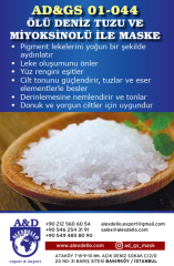 GSG-01-044 – Deniz Tuzu ve Miyoksinol İçeren Maske