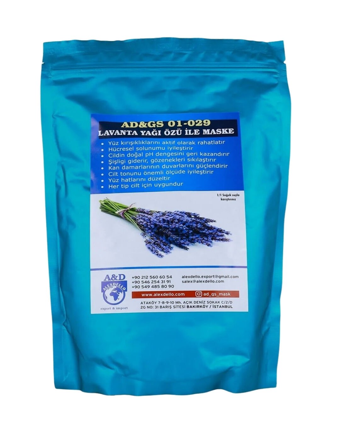 GSG-01-029 – Lavanta Yağı ve At Kestanesi Özlü Maske 350 gr