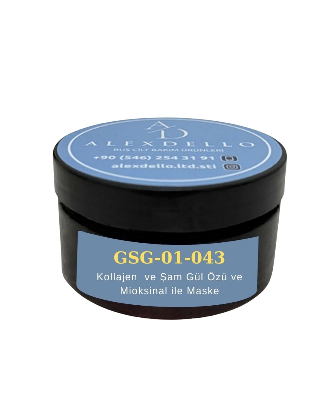 GSG-01-043 – Kolajen, Şam Gülü Özü ve Miyoksinol İçeren Göz Çevresi Maskesi 30 gr