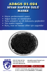 GSG-01-024 – Siyah Havyar Özlü Maske