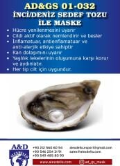 GSG-01-032 — İnci/Deniz Sedef Tozu Maske