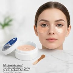 GÖZ ÇEVRESİ İÇİN GÖZ PEDLERİ, GÖZ PATCHİ, GÖZ YAMALARI - GSG-07-001 —  Peptitli Göz Pedi Göz altı Torbalar ve Morluklar için Göz YAMALARI- 60 ADET