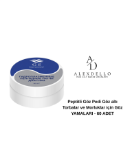 GÖZ ÇEVRESİ İÇİN GÖZ PEDLERİ, GÖZ PATCHİ, GÖZ YAMALARI - GSG-07-001 —  Peptitli Göz Pedi Göz altı Torbalar ve Morluklar için Göz YAMALARI- 60 ADET