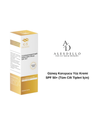 GÜNEŞ KORUYUCU KREM — GSG-16-001 Güneş Koruyucu Yüz Kremi SPF 50+ (Tüm Cilt Tipleri İçin)