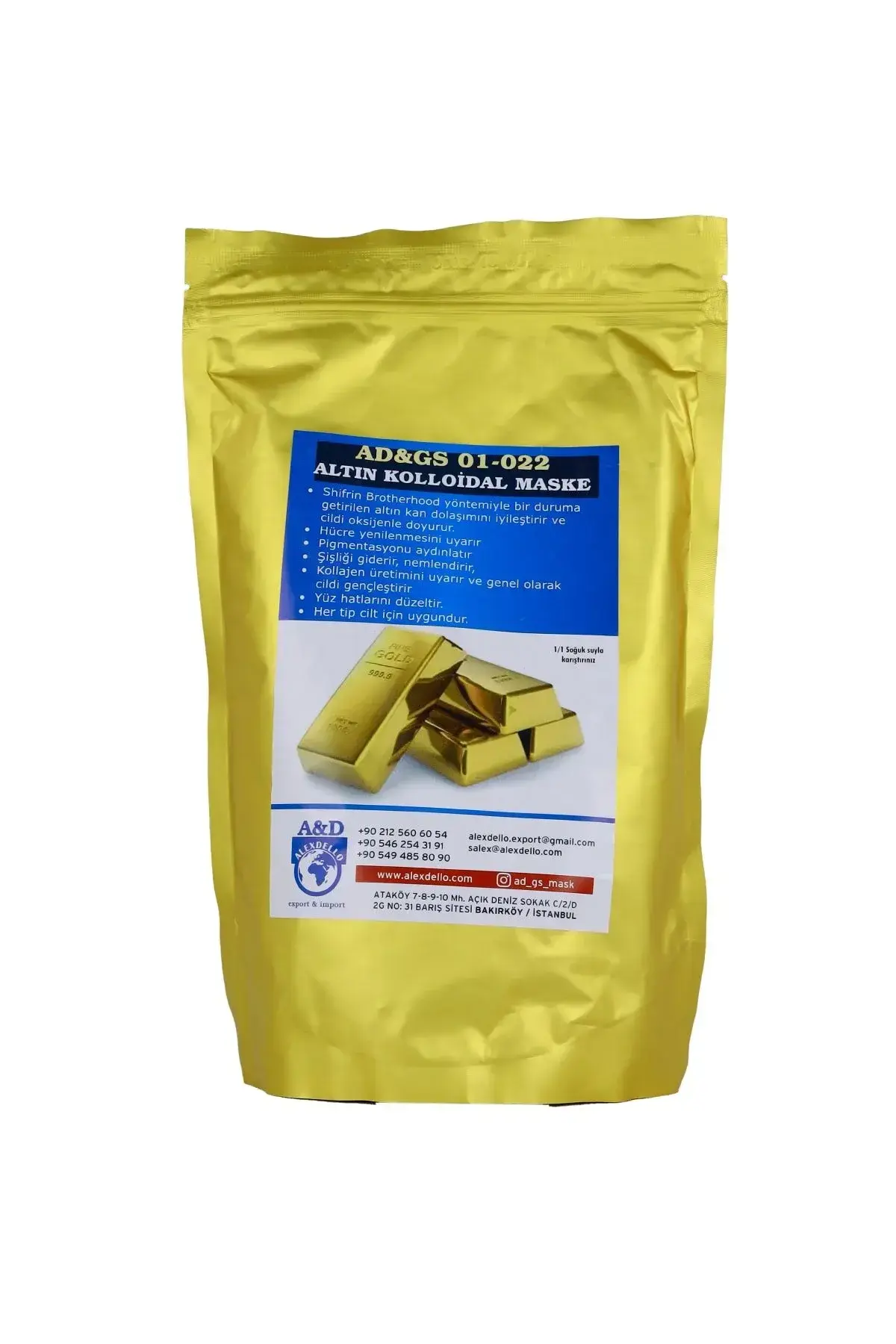 GSG-01-022 – Altın Koloidal Maske 350 gr