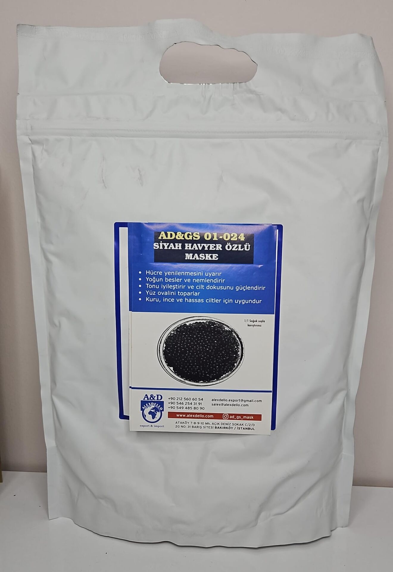 GSG-01-024 — Siyah Havyar Ekstraktı ile 1000 GR-1 KG