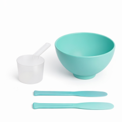 Kase, Spatula , ölçek - Maske karıştırma kabı - 3 lü set.